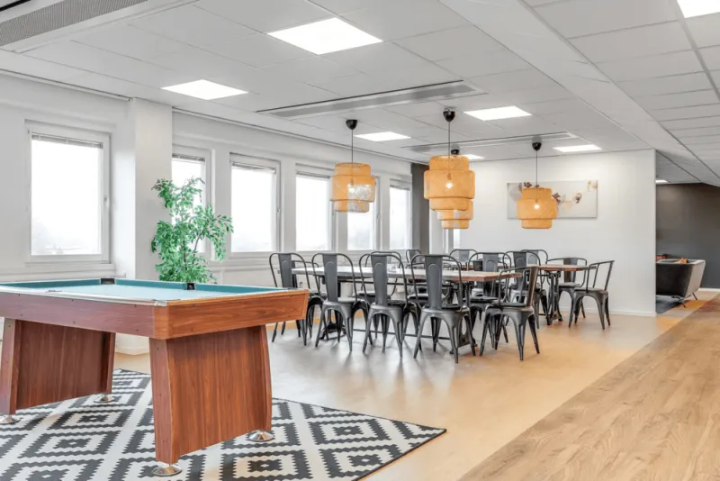 FirstOffice Höjdrodergatan 25 loungeområde